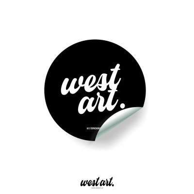 Naklejki Napis Logo Druk na Folii wycinane po obrysie, Naklejki reklamowe